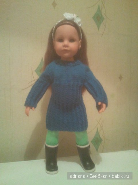 Новое платье для куклы — Одежда и обувь для кукол своими руками: фото (фото 3)