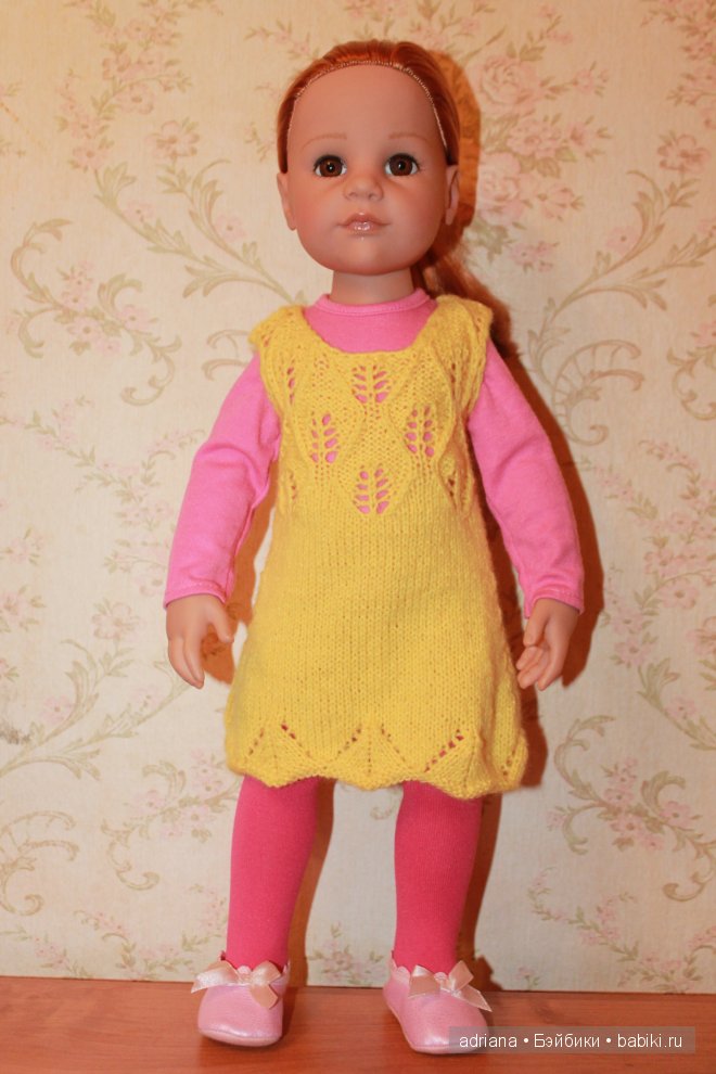 одежда вязаная для кукол Gotz