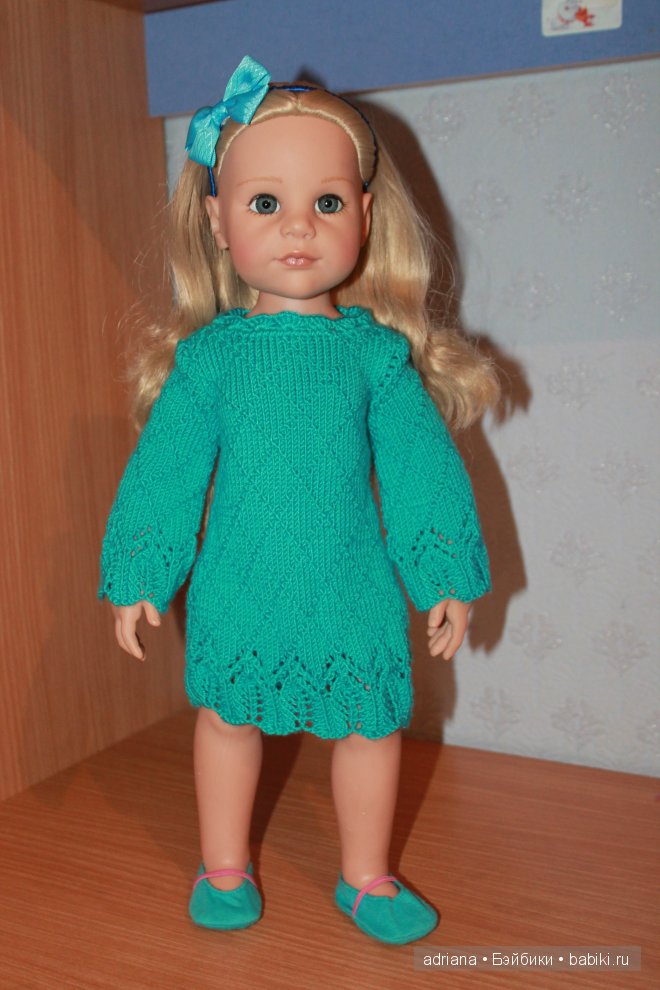 одежда вязаная для кукол Gotz