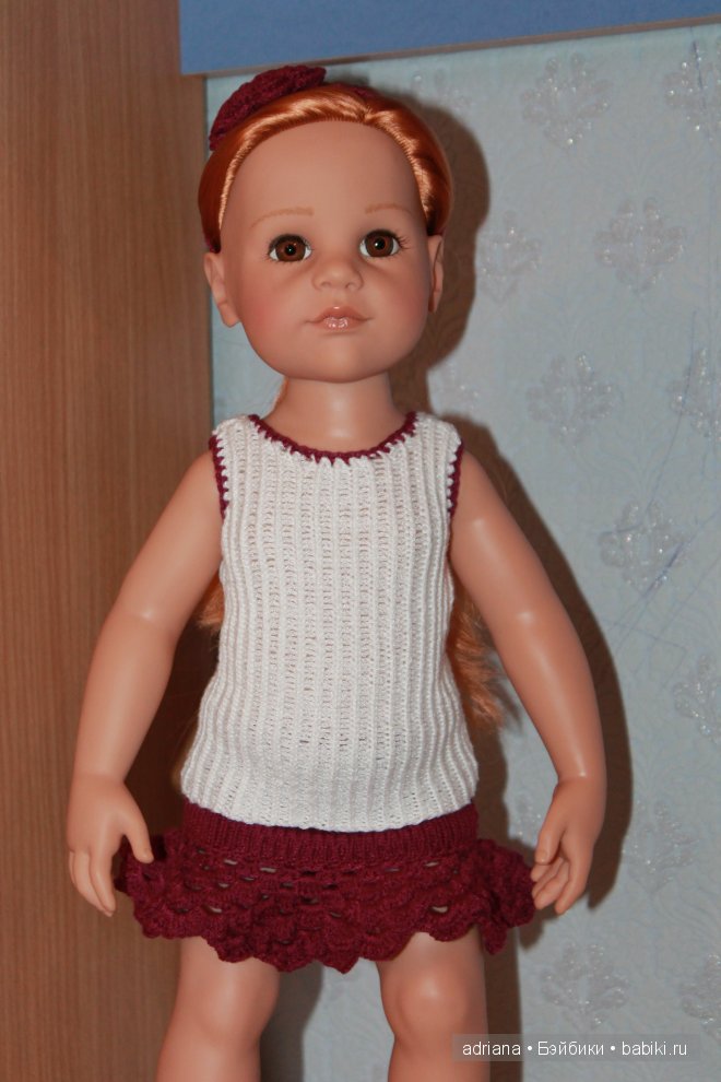 Нам тоже хочется настоящей весны. Одежда для Gotz | Бэйбики Нам тоже хочется настоящей весны. Одежда для Gotz (фото 2)