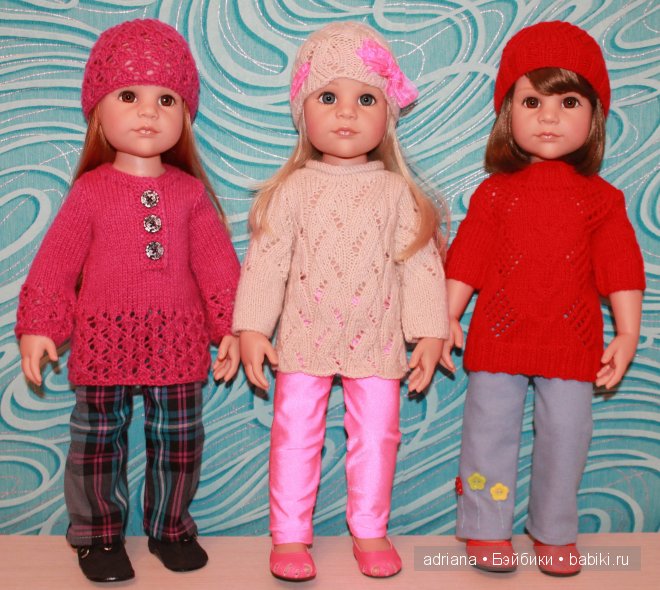 Весенние дефиле. Одежда для кукол Gotz