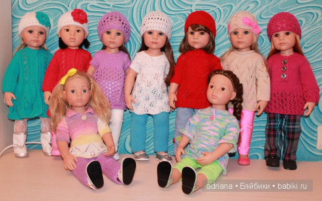 Весенние дефиле. Одежда для кукол Gotz (фото 9)