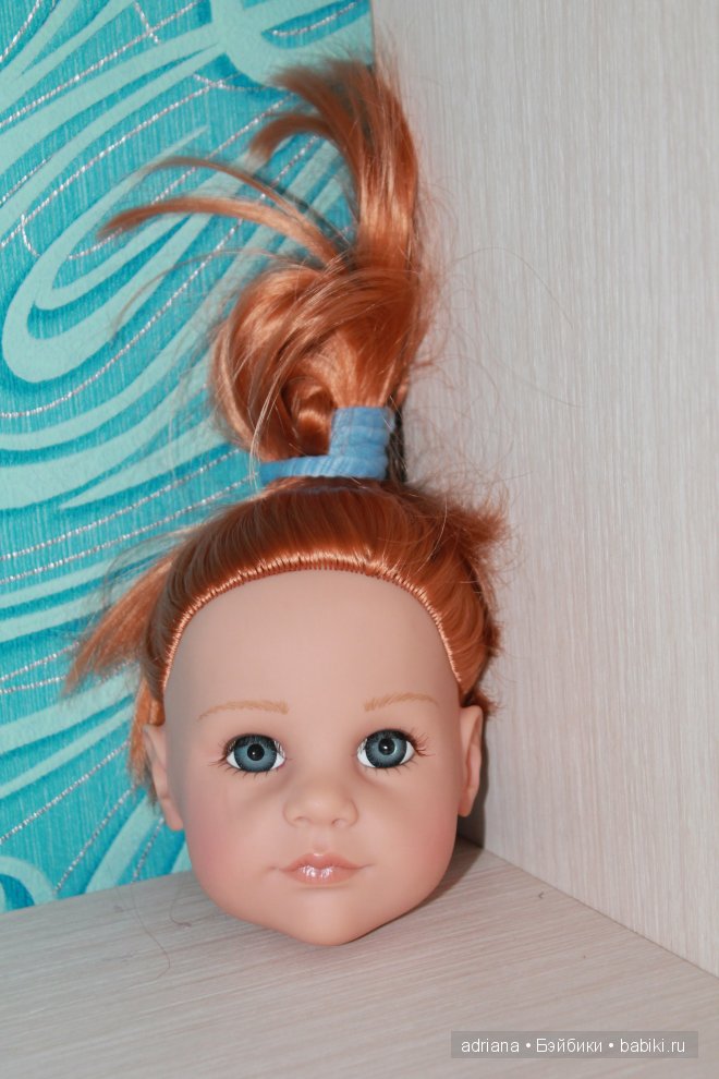 замена глазок куклам Готц