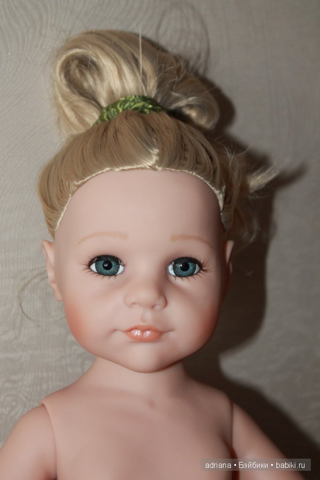 замена глазок куклам Готц