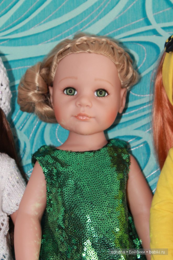 замена глазок куклам Готц