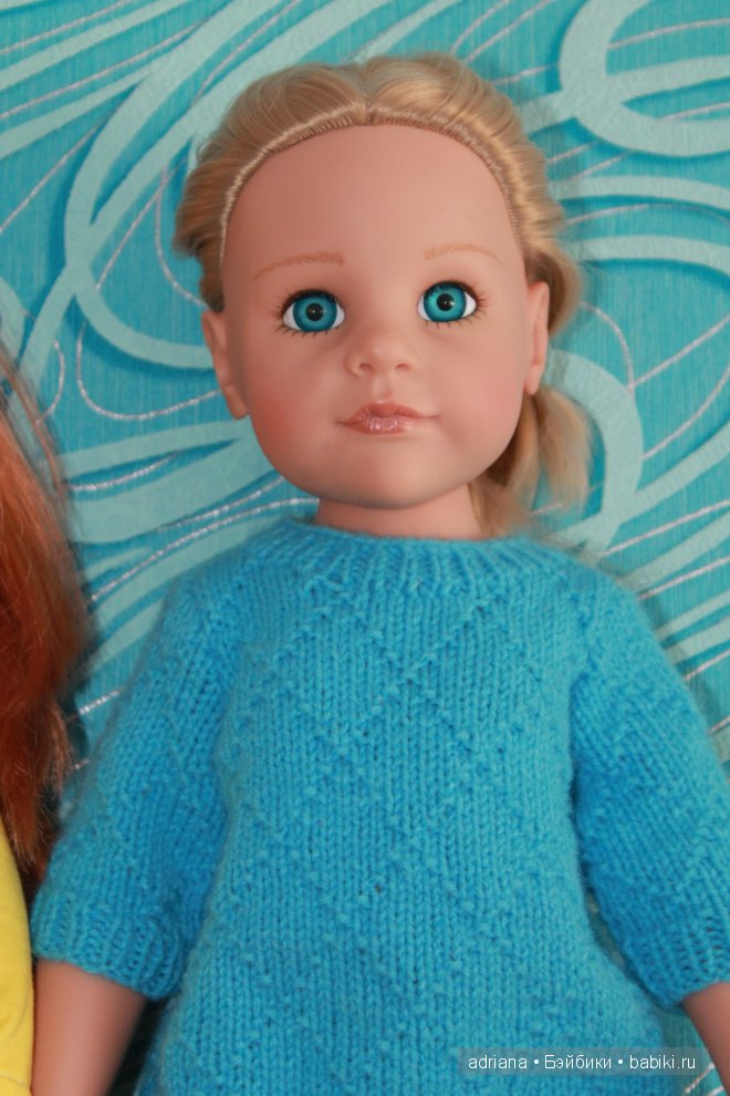 замена глазок куклам Готц