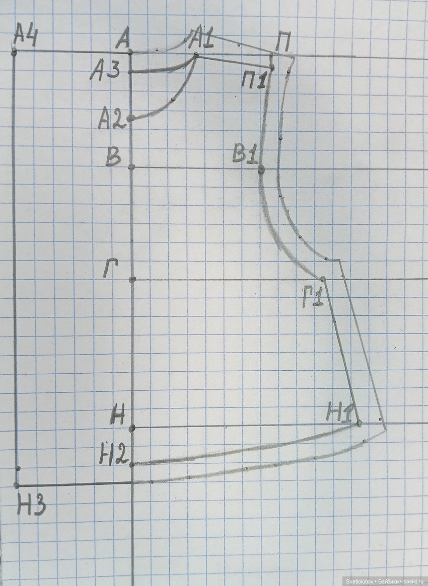 Делюсь опытом.Выкройка (часть 2) (фото 3)