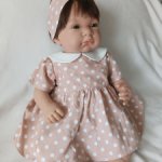 Платье в горошек