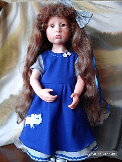 Примеряем платье — Одежда и обувь для кукол своими руками: фото (фото 3)
