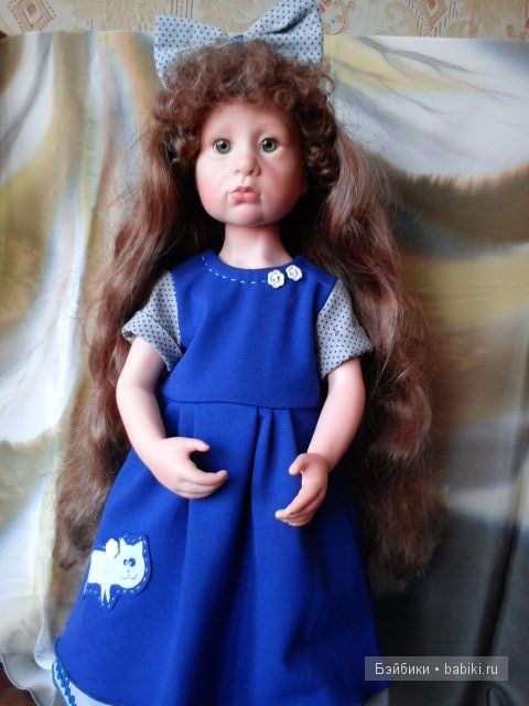 Примеряем платье — Одежда и обувь для кукол своими руками: фото (фото 4)