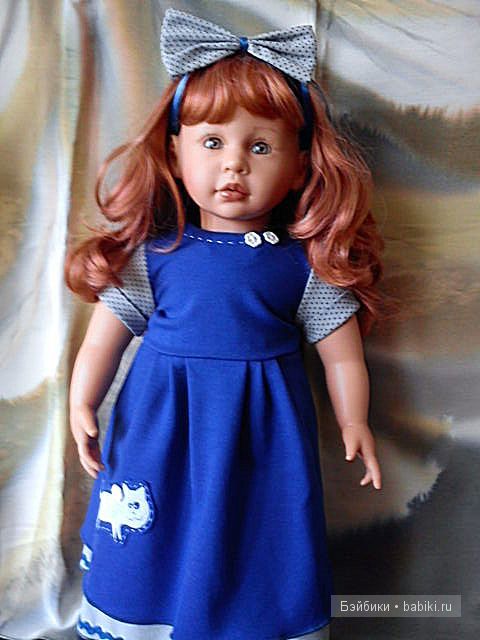 Примеряем платье — Одежда и обувь для кукол своими руками: фото