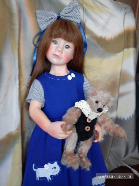 Примеряем платье — Одежда и обувь для кукол своими руками: фото (фото 5)