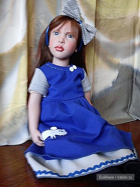 Примеряем платье — Одежда и обувь для кукол своими руками: фото (фото 10)