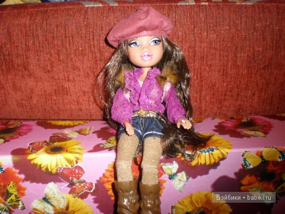 Мой Новогодний подарочек! Шарнирная кукла Братц (фото 4)