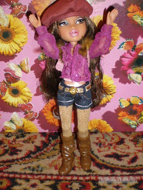Мой Новогодний подарочек! Шарнирная кукла Братц (фото 3)
