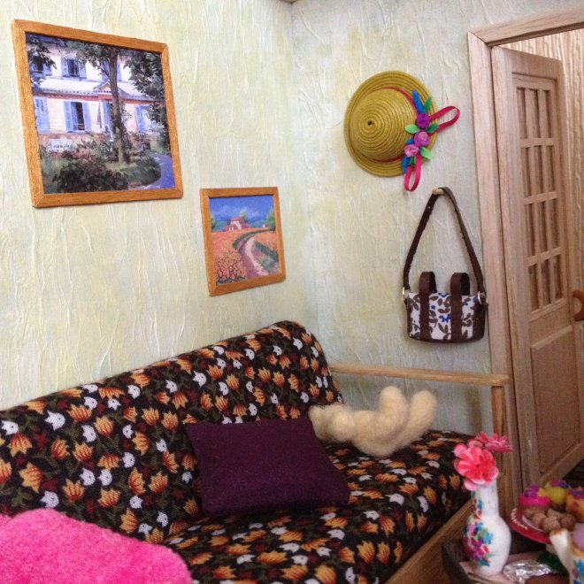 домик в деревне, автор Мальковская Ксения