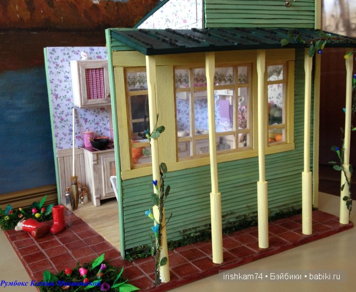 Кухня. Еще один румбокс для кукол (фото 2)