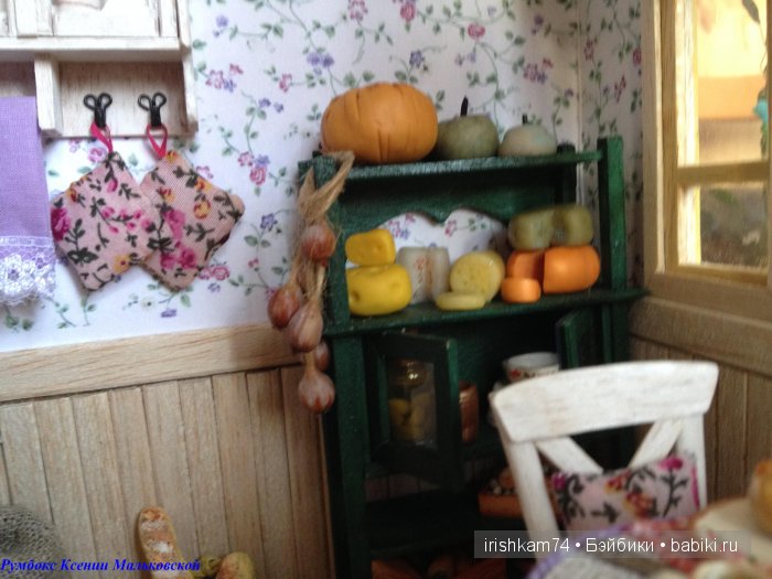 Кухня. Еще один румбокс для кукол (фото 5)