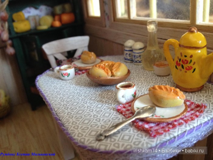 Кухня. Еще один румбокс для кукол (фото 6)