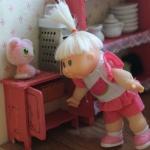 Наш кукольный домик для малюток-капусточек