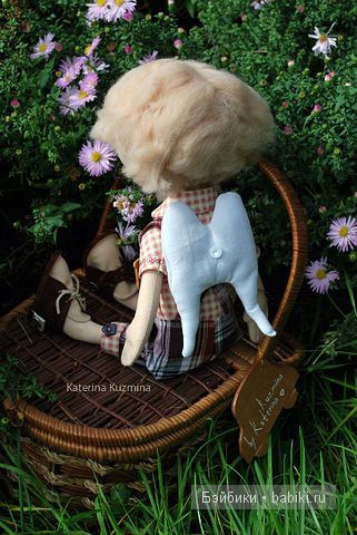А у куклы есть душа...? текстильная кукла Катерины Кузьминой (фото 9)