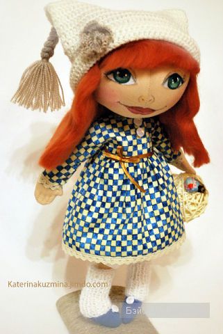 Диана Авторская кукла Катерины Кузьминой