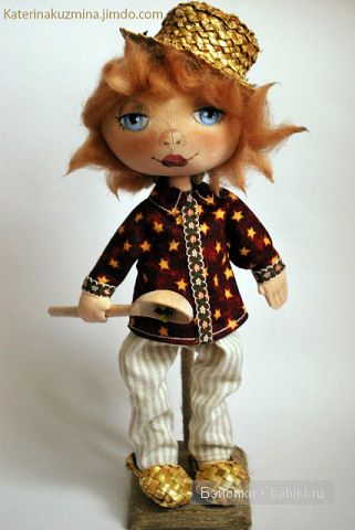 А у куклы есть душа...? текстильная кукла Катерины Кузьминой