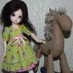 Я люблю свою лошадку... Тряпочная игрушка для куклы своими руками