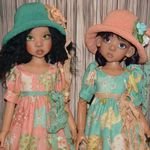 Мои тановые девочки Kaye Wiggs - приезд Лариссы