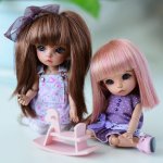 Пукифи. Фотосет в сиреневом