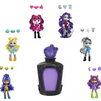 Фигурки во флаконах "зелий" Monster High Potions