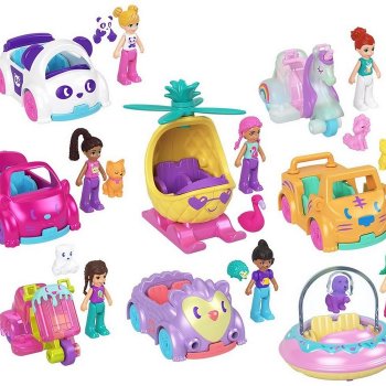 Новинка - машинки с микро-куколками