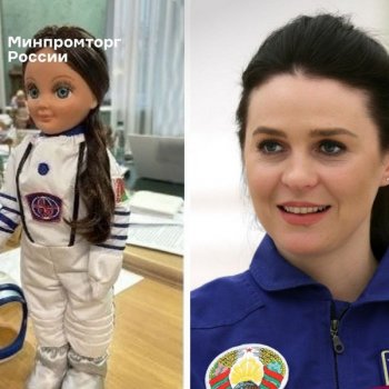 Кукла в честь женщины-космонавта Марины Василевской
