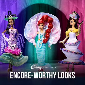 Ariel,Tiana и Belle