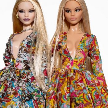 Геометрия на Клодетт: дизайнерские платья