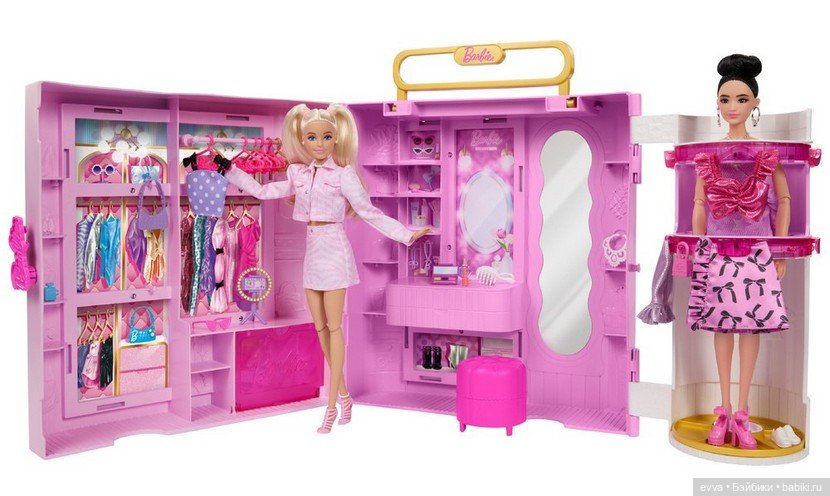 Модный штаб 2026: Новый шкаф Barbie Deluxe Style Closet — рай для шопоголика