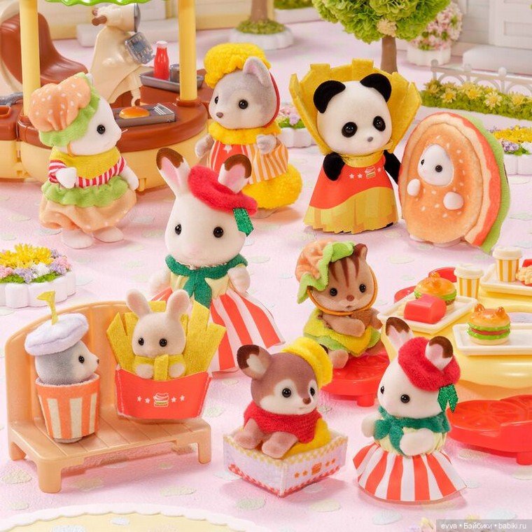 Самые аппетитные новинки 2026: Sylvanian Families в стиле фастфуд (фото 2)