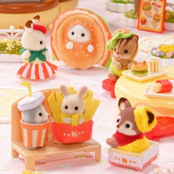 Самые аппетитные новинки 2026: Sylvanian Families в стиле фастфуд