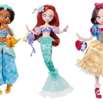 Первые фото коллекции Disney Princess Manga (2026)