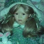 Эмма фарфоровая кукла дизайнера Сhristine Orange