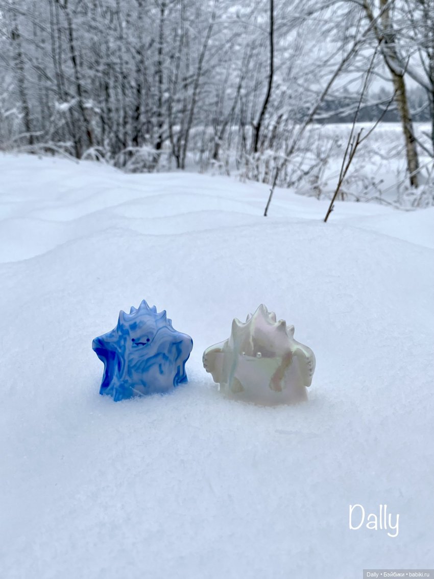 Снежные Годзиллы — Азиатские виниловые куклы (разное): Китай (фото 3)