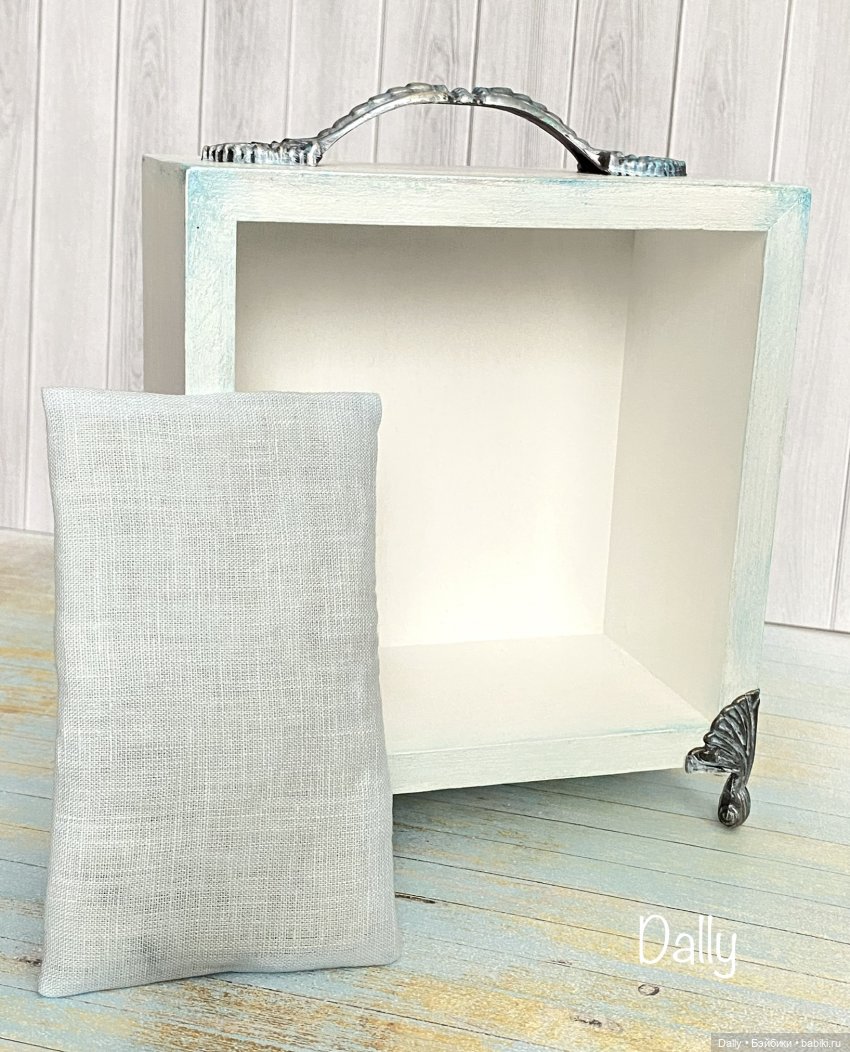 Белый минирумбокс — Румбоксы и кукольные интерьеры: фото (фото 3)