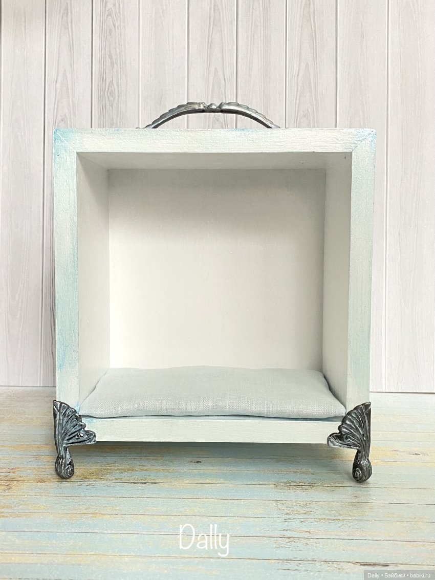 Белый минирумбокс — Румбоксы и кукольные интерьеры: фото