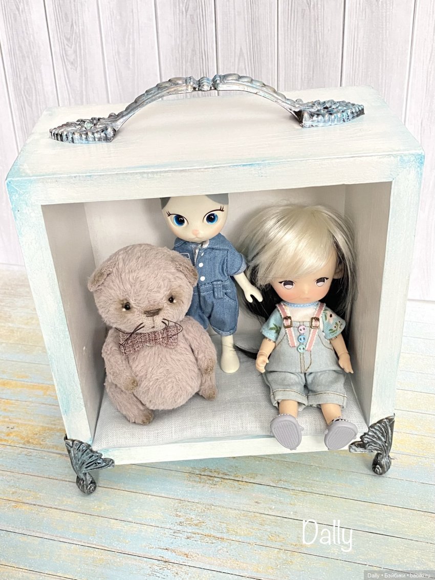 Белый минирумбокс — Румбоксы и кукольные интерьеры: фото (фото 9)