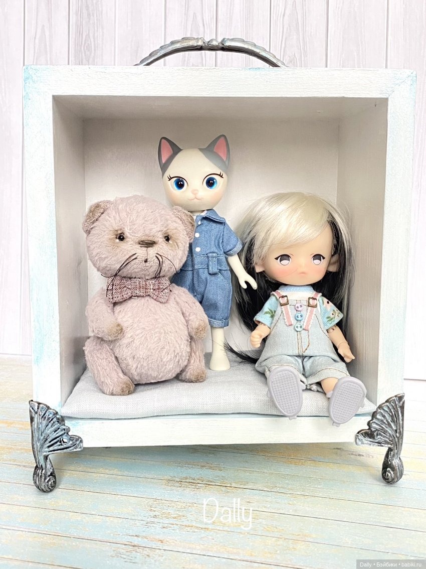 Белый минирумбокс — Румбоксы и кукольные интерьеры: фото (фото 8)