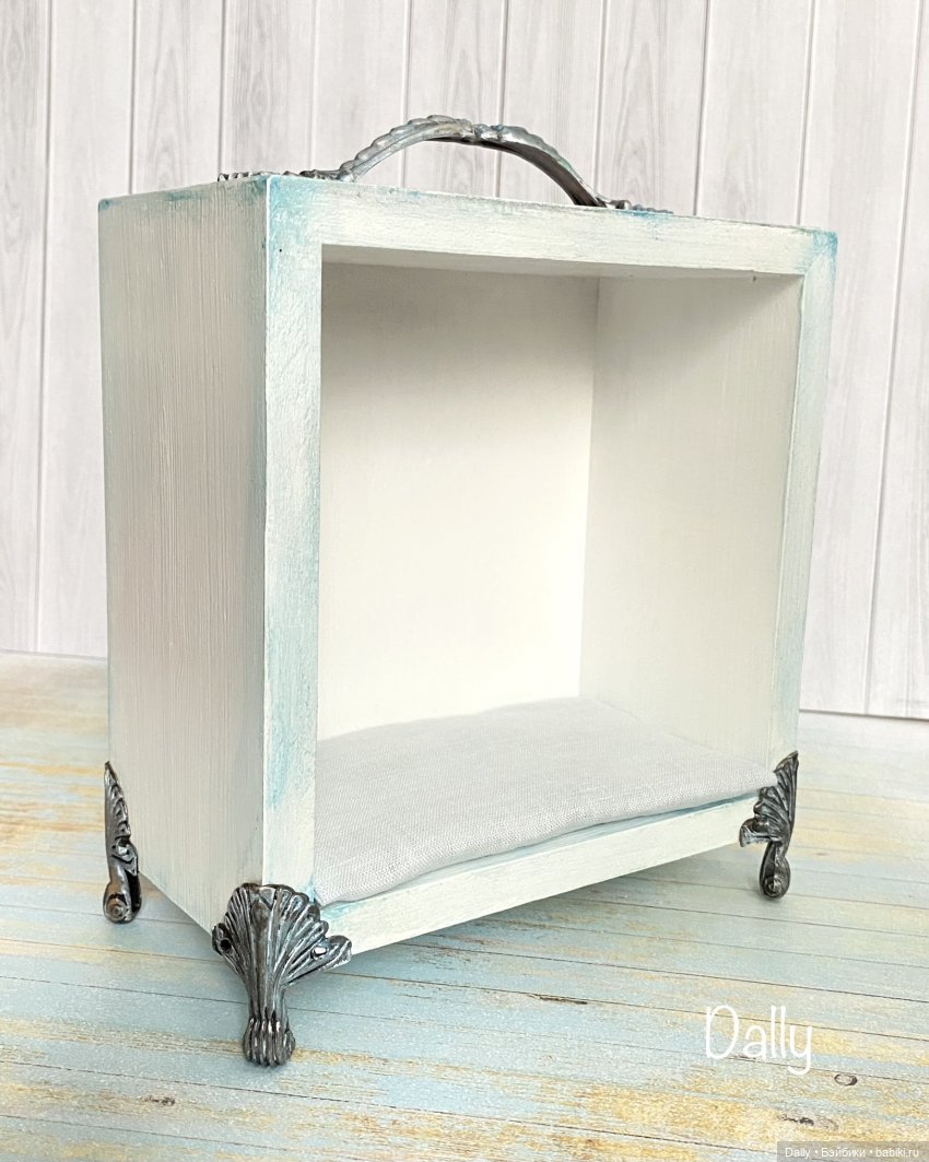 Белый минирумбокс — Румбоксы и кукольные интерьеры: фото (фото 2)