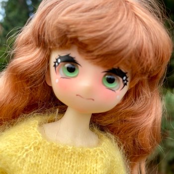 Астрид. В парке с альпаками