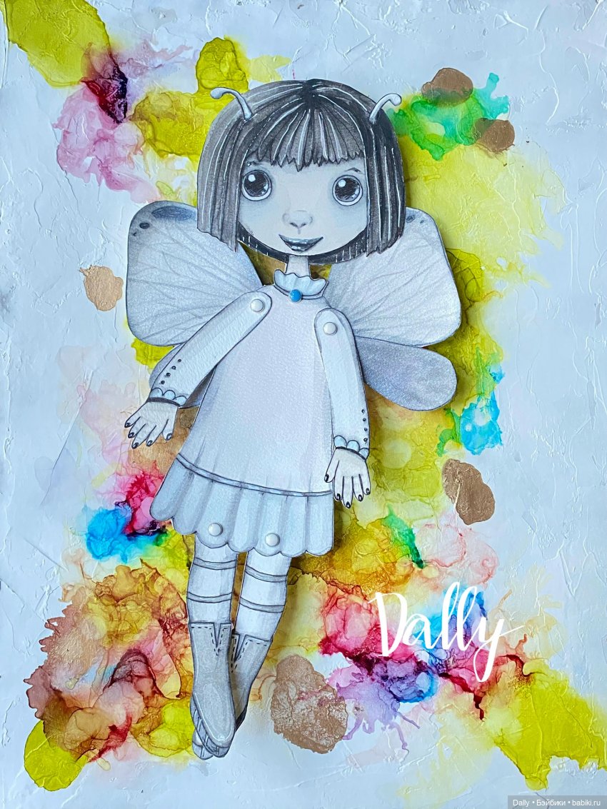 Лупоглазки #1 и 2. Подвижные бумажные куклы (фото 6)