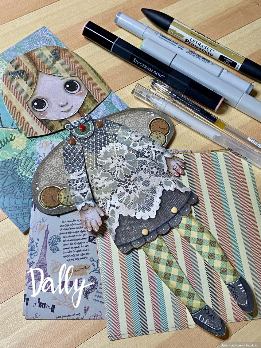 От бабочки до дракона — Авторские куклы из дерева