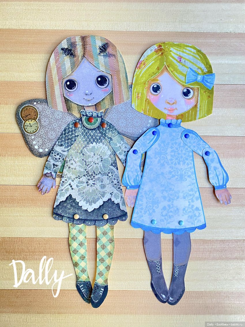 От бабочки до дракона — Авторские куклы из дерева (фото 2)